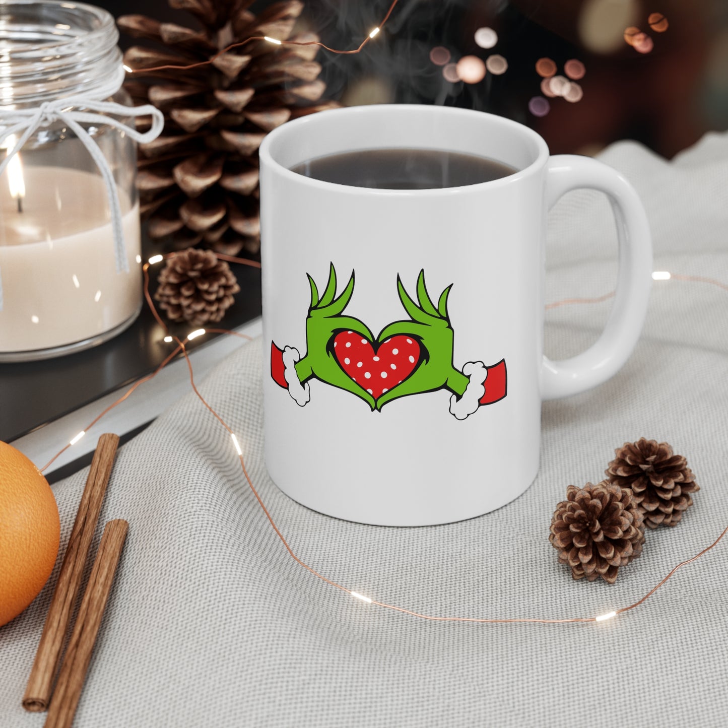 Pickleball Heart Mug