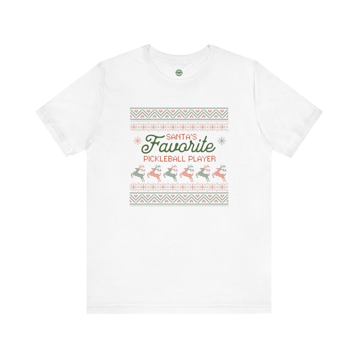 Santa's Favorite Pickleball Player Classic Unisex Tee