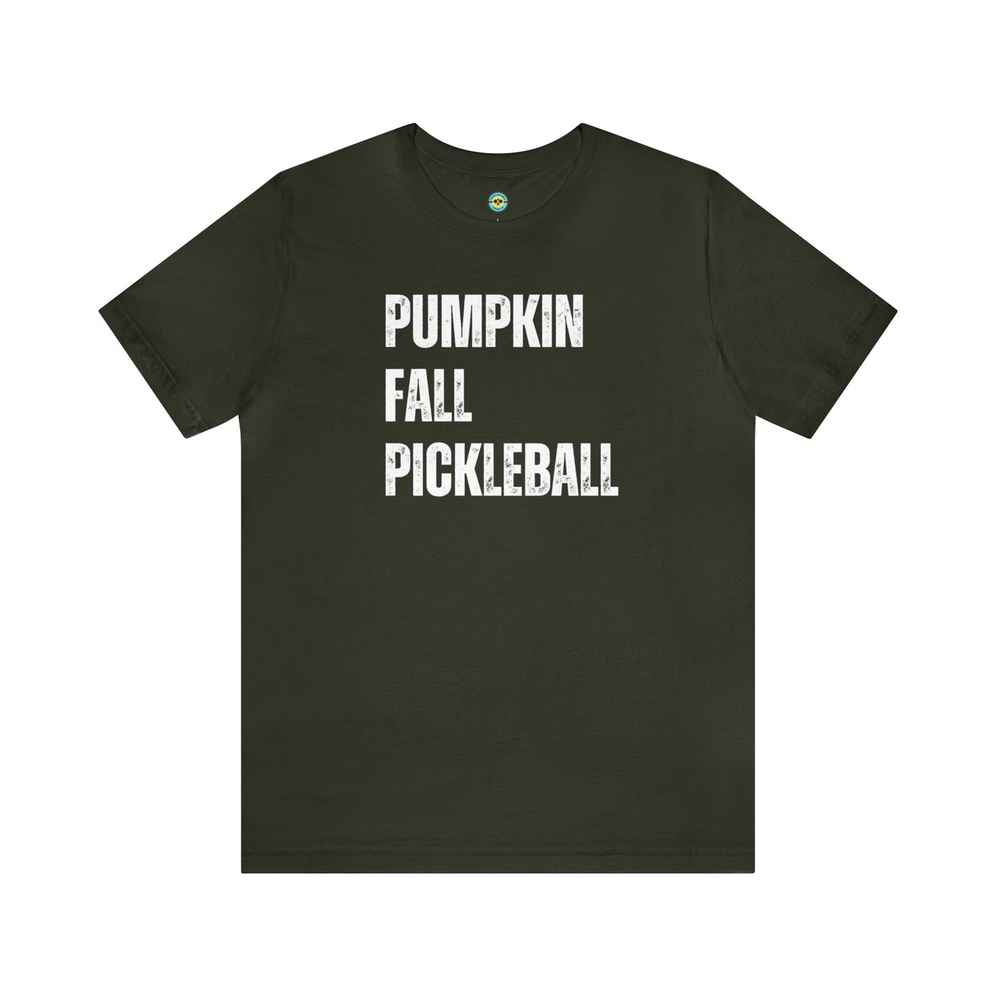 Pumpkin Fall Pickleball Unisex Tee