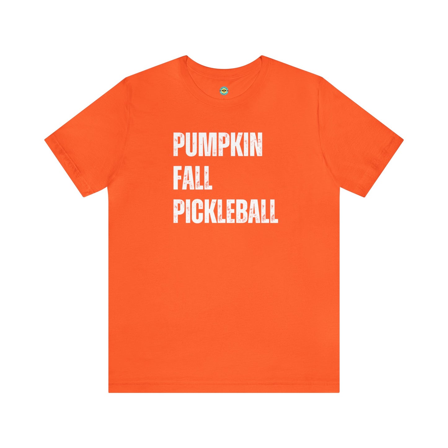 Pumpkin Fall Pickleball Unisex Tee