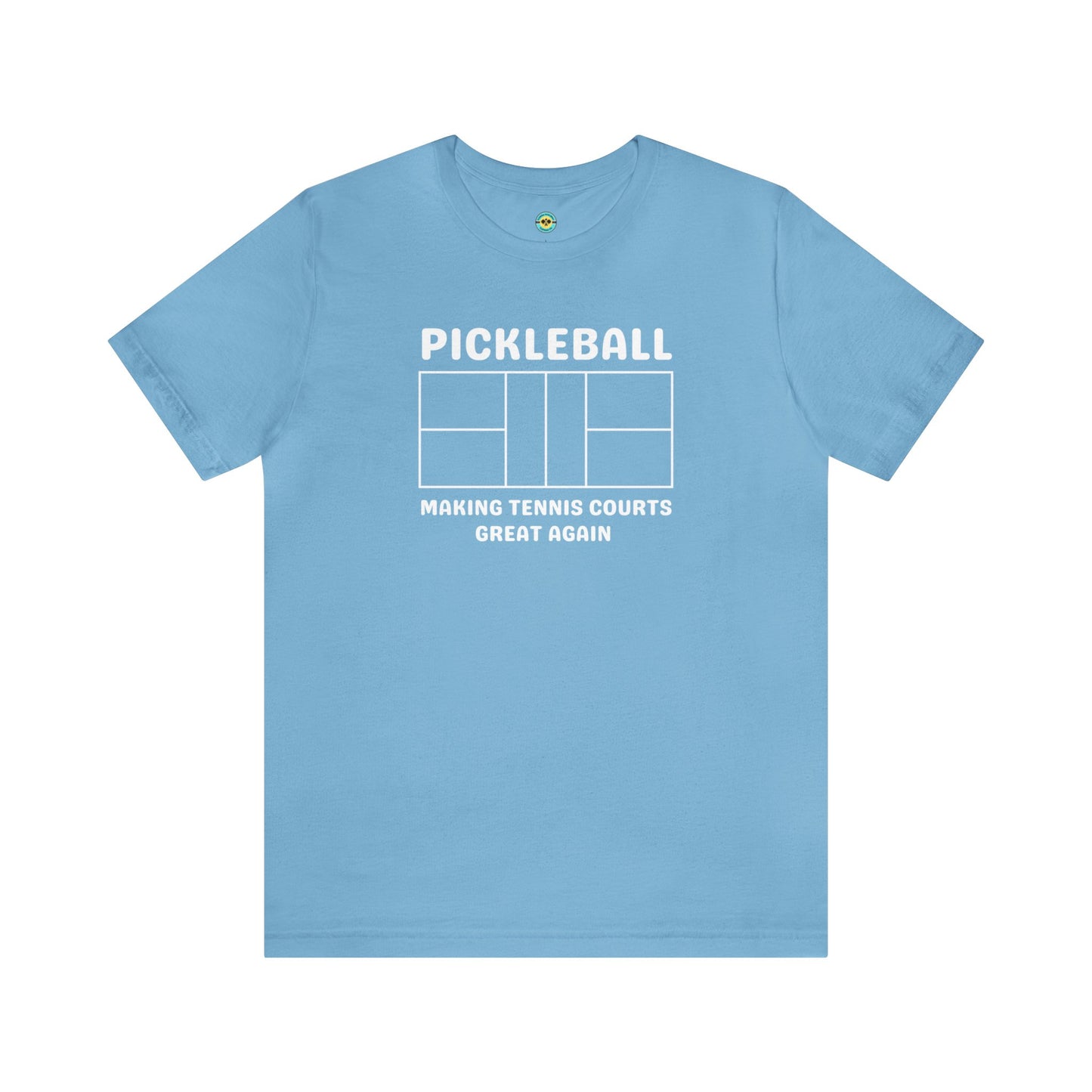 Pickleball Making Tennis Courts Great Again Unisex Tee