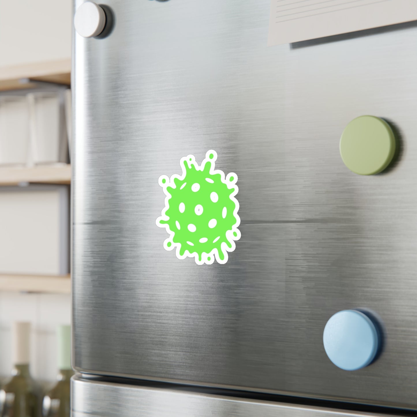 Pickleball Splatter Vinyl Decal - Green