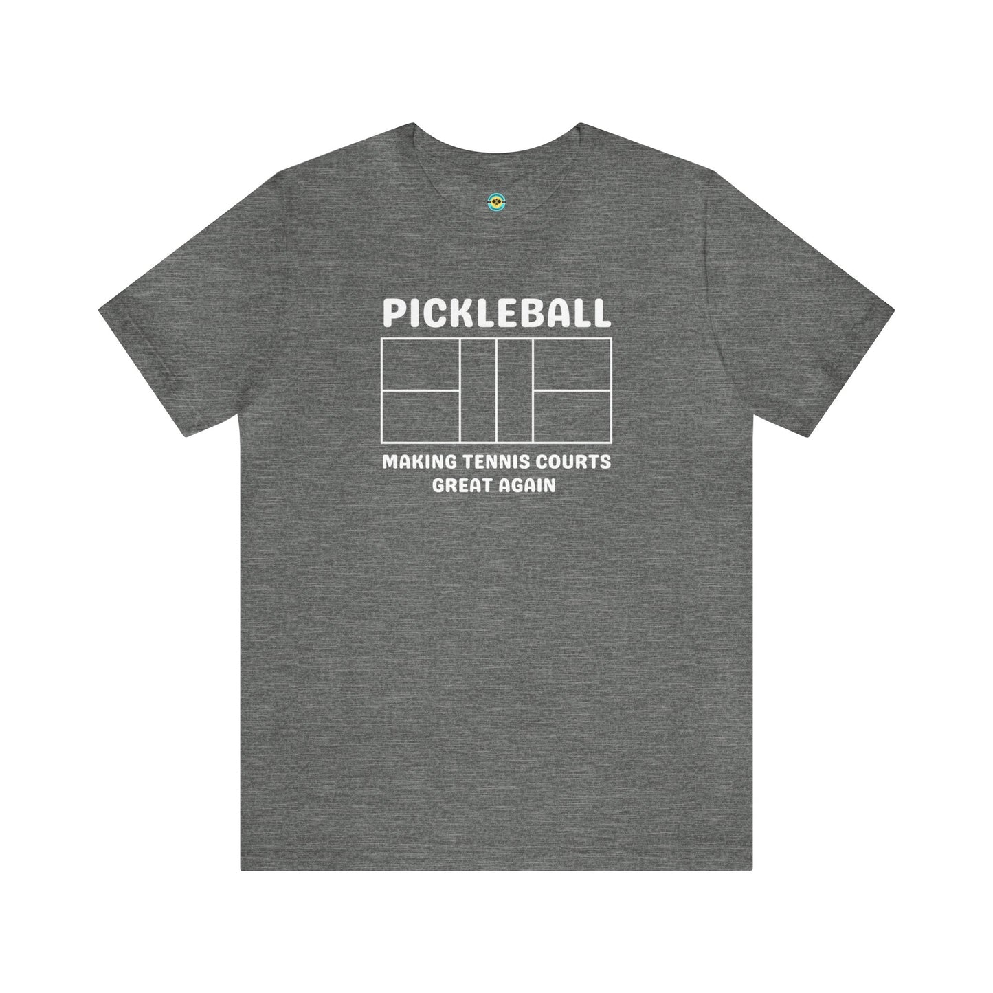 Pickleball Making Tennis Courts Great Again Unisex Tee