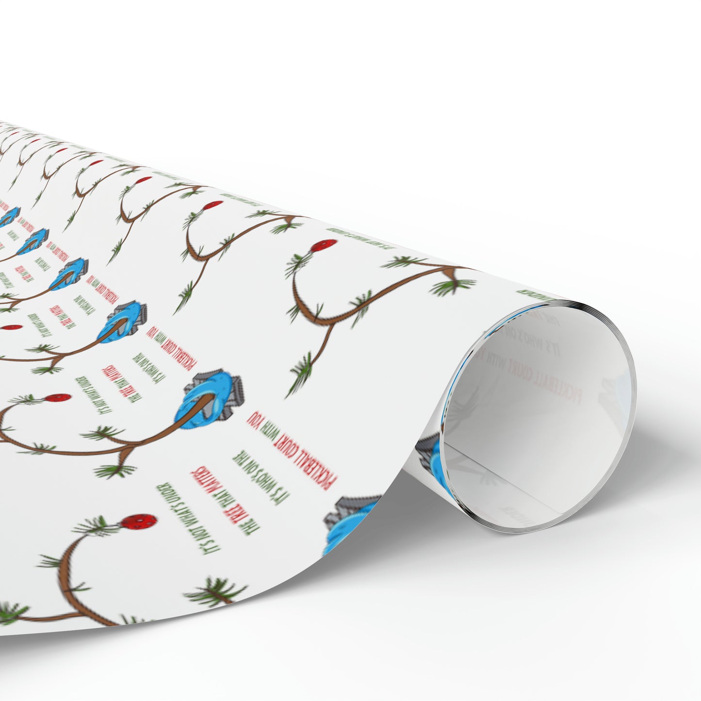 Under the Tree Pickleball Wrapping Paper