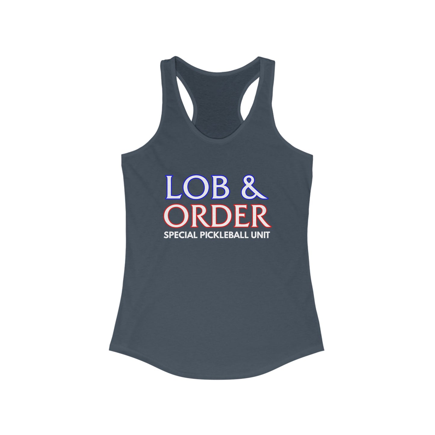 Lob & Order Women's Racerback Tank