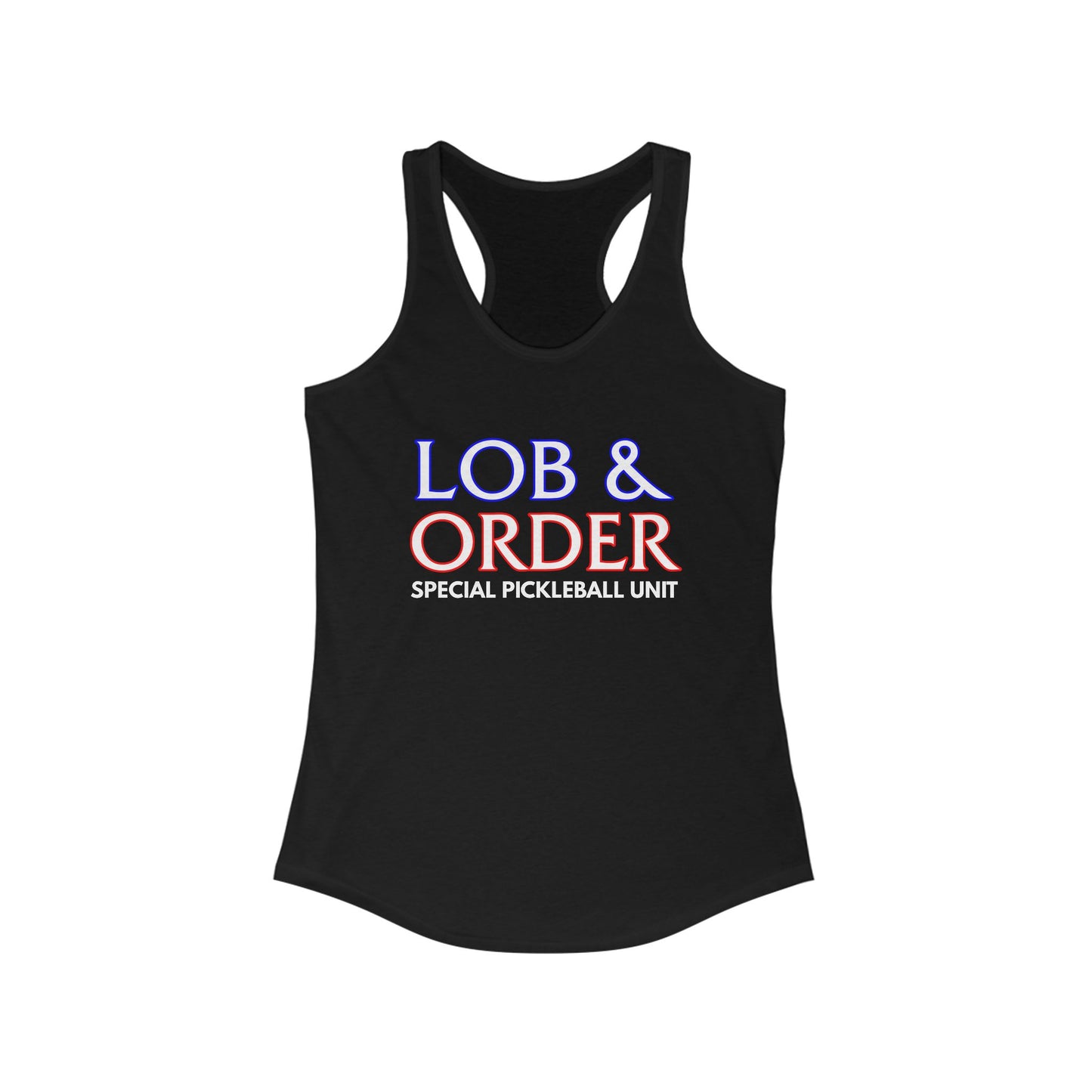 Lob & Order Women's Racerback Tank