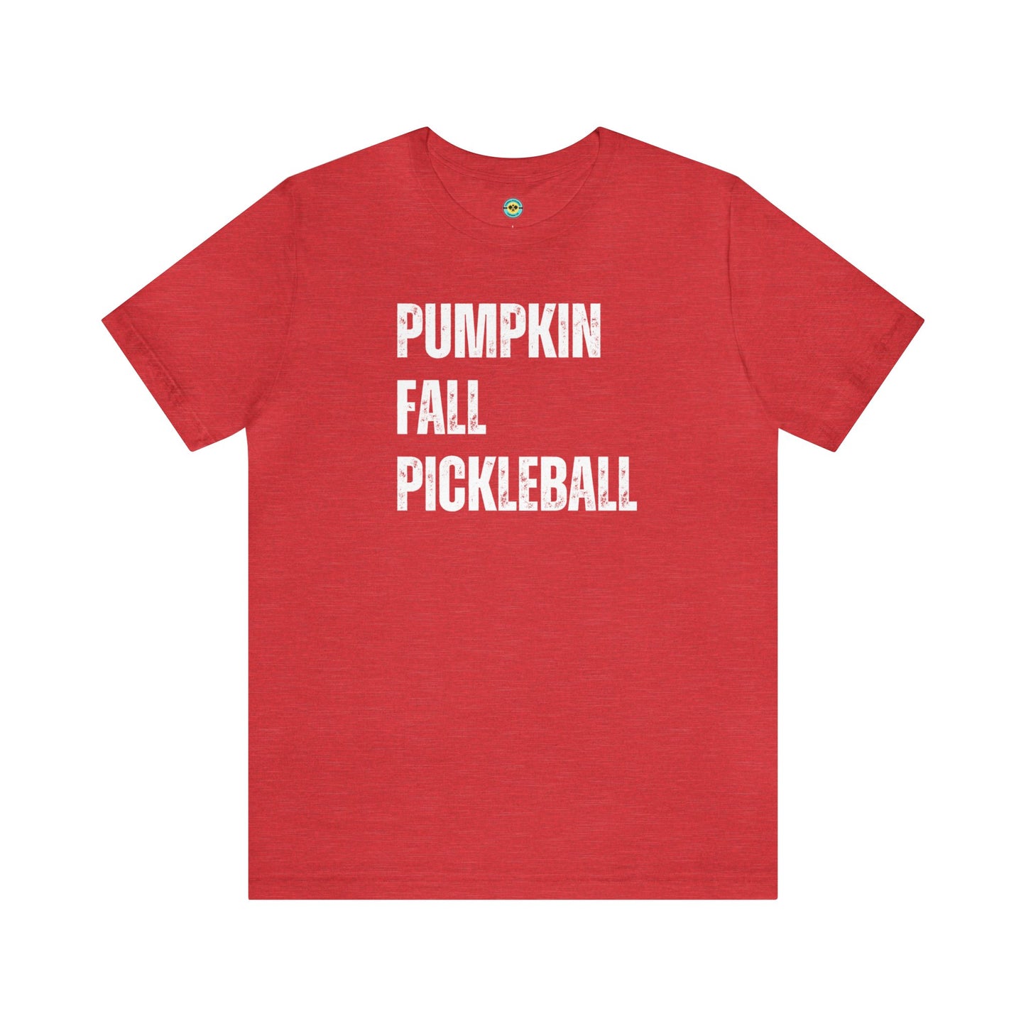Pumpkin Fall Pickleball Unisex Tee