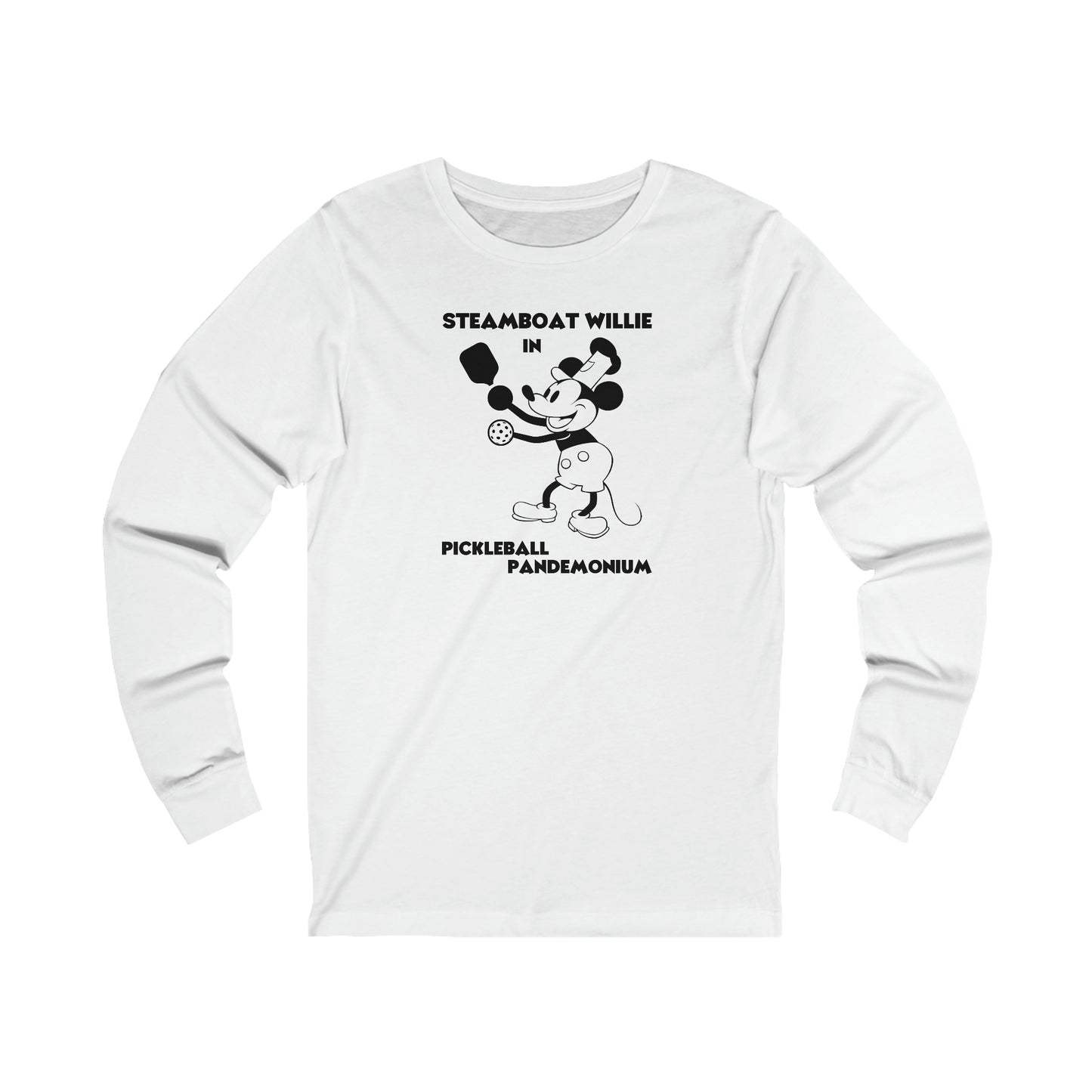 Pickleball Pandemonium Unisex Long Sleeve Tee