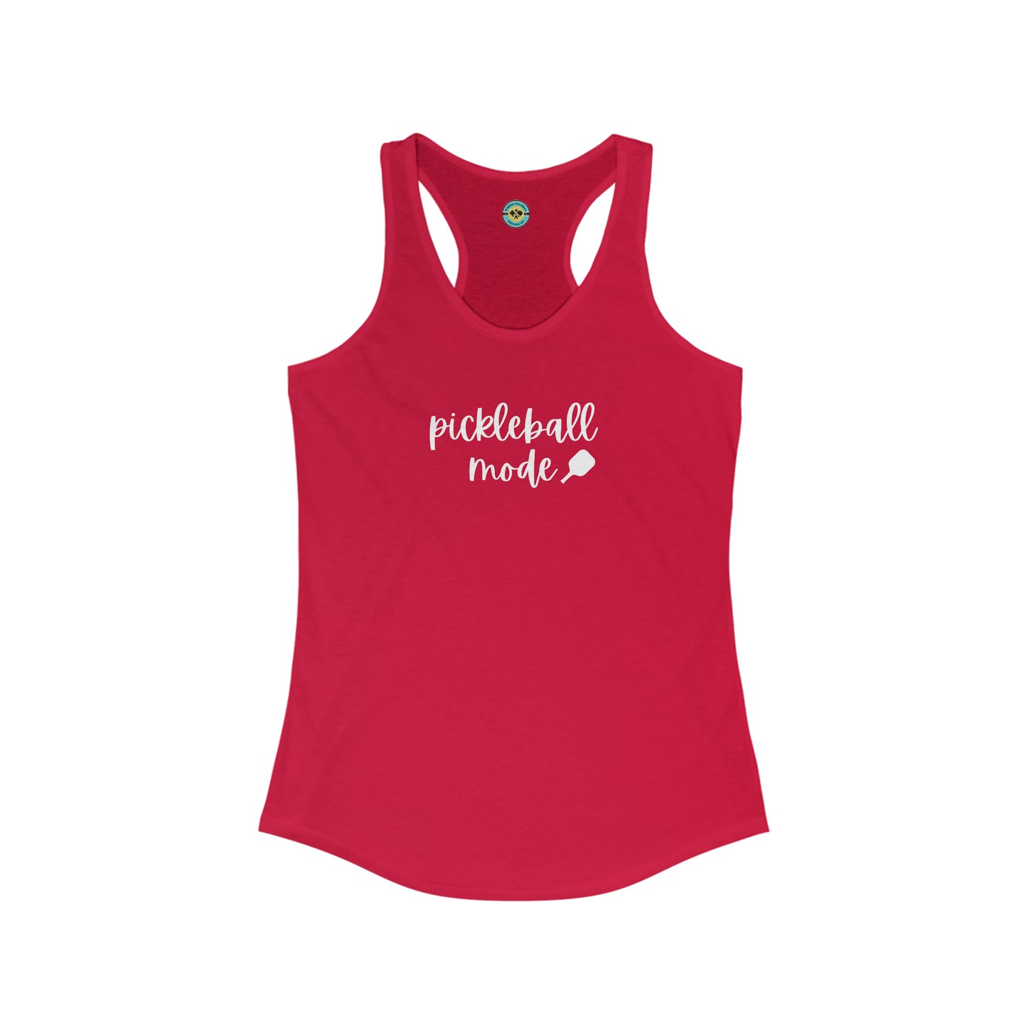 Pickleball Mode Racerback Tank
