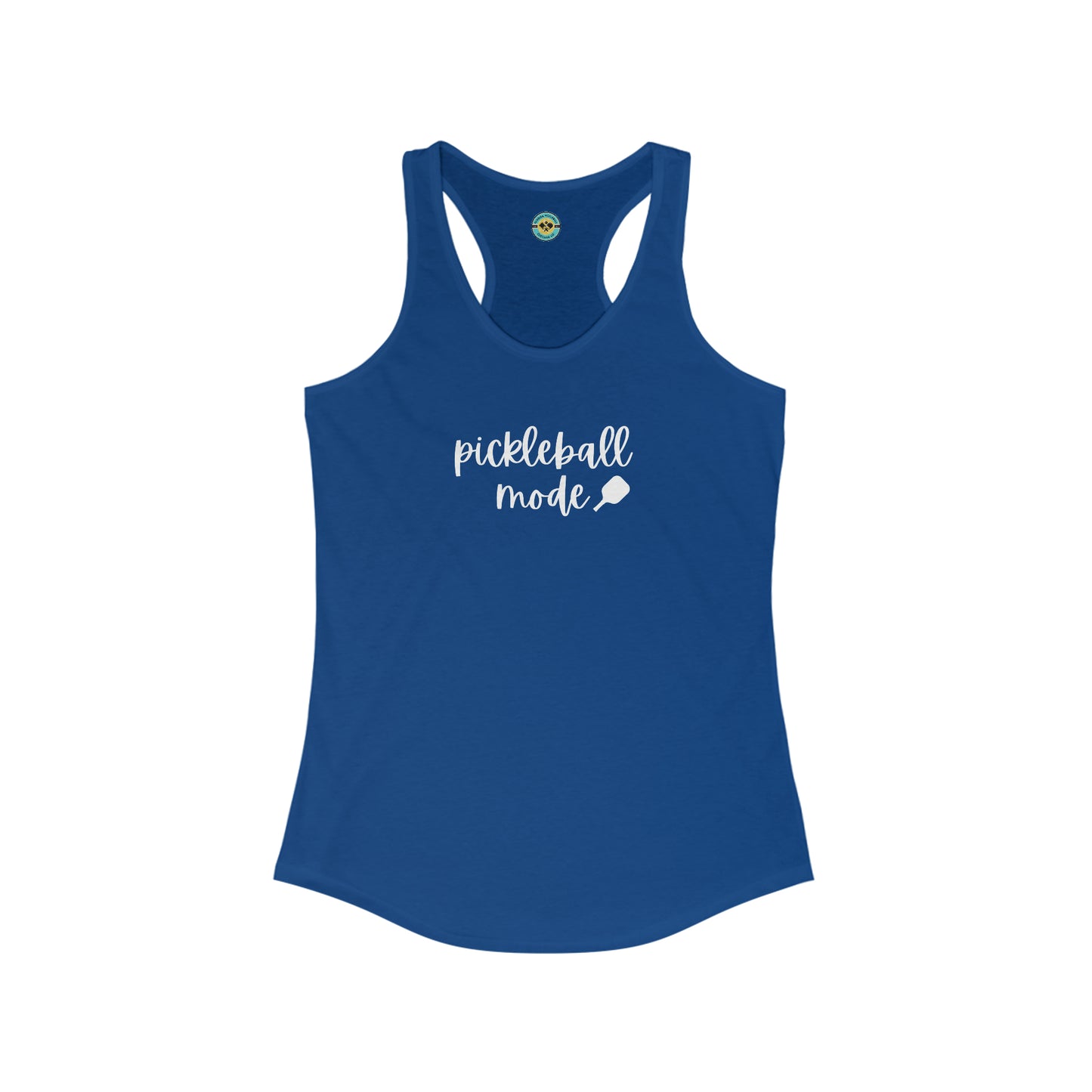 Pickleball Mode Racerback Tank