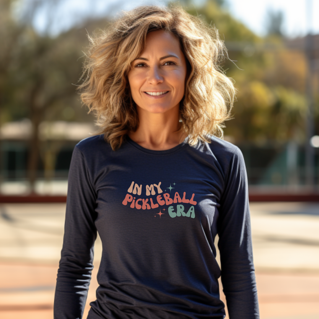 In My Pickleball Era Unisex Long Sleeve Tee