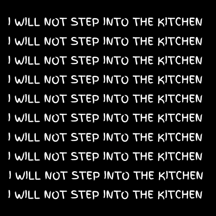I Will Not Step Into The Kitchen Mug