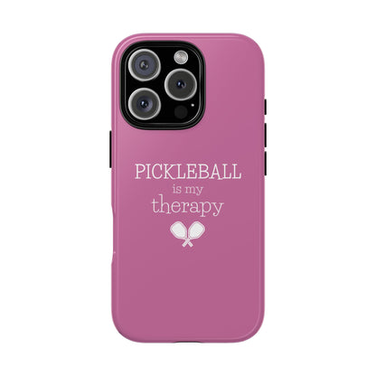 Pickleball Is My Therapy Pickleball Phone Case