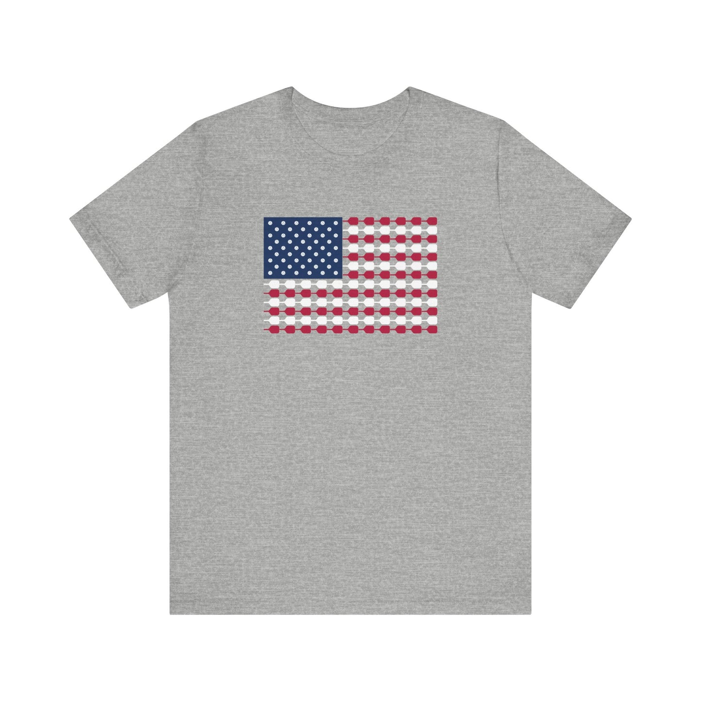 Pickleball Flag Unisex Tee (Express Delivery)