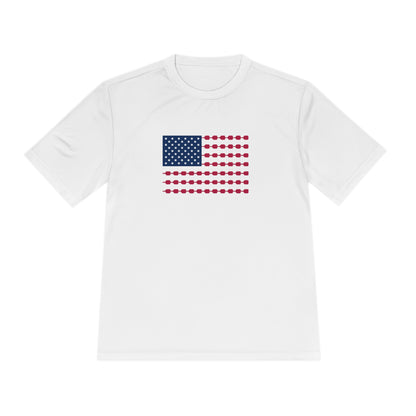 Pickleball Flag Unisex Performance Tee