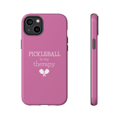 Pickleball Is My Therapy Pickleball Phone Case