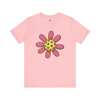 Pickleball Flower Unisex Tee