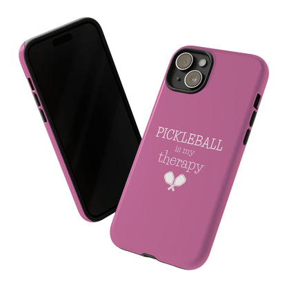 Pickleball Is My Therapy Pickleball Phone Case