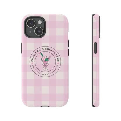 Pickleball Social Club Phone Case