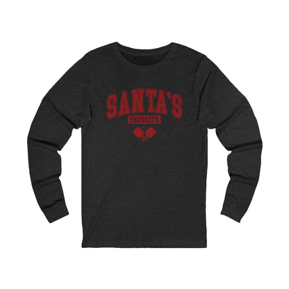 Santa's Favorite Unisex Long Sleeve Tee