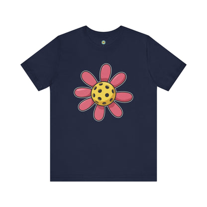 Pickleball Flower Unisex Tee