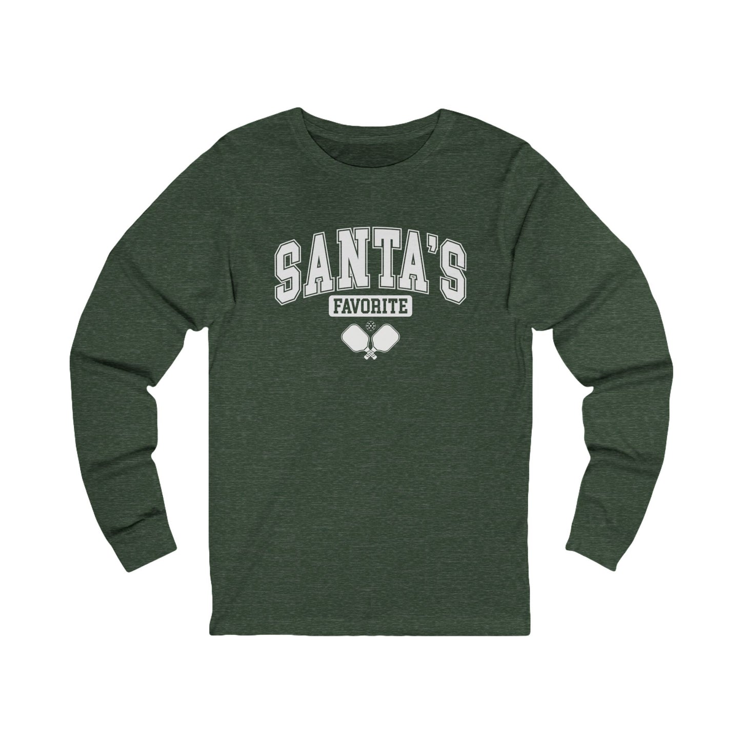 Santa's Favorite Unisex Long Sleeve Tee