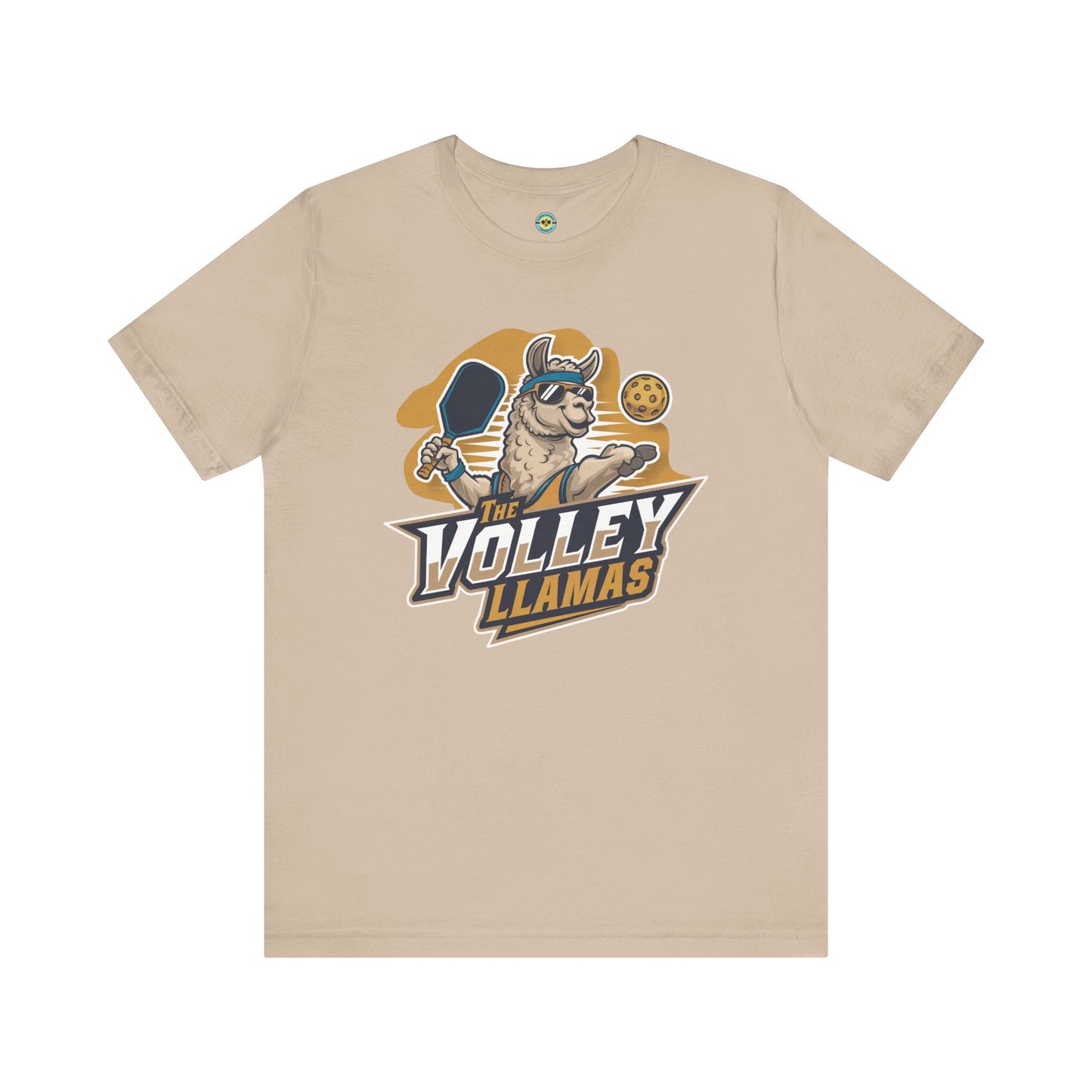 The Volley Llamas Pickleball Team Unisex Tee