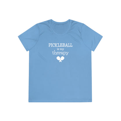 Pickleball Is My Therapy Women's Performance Tee