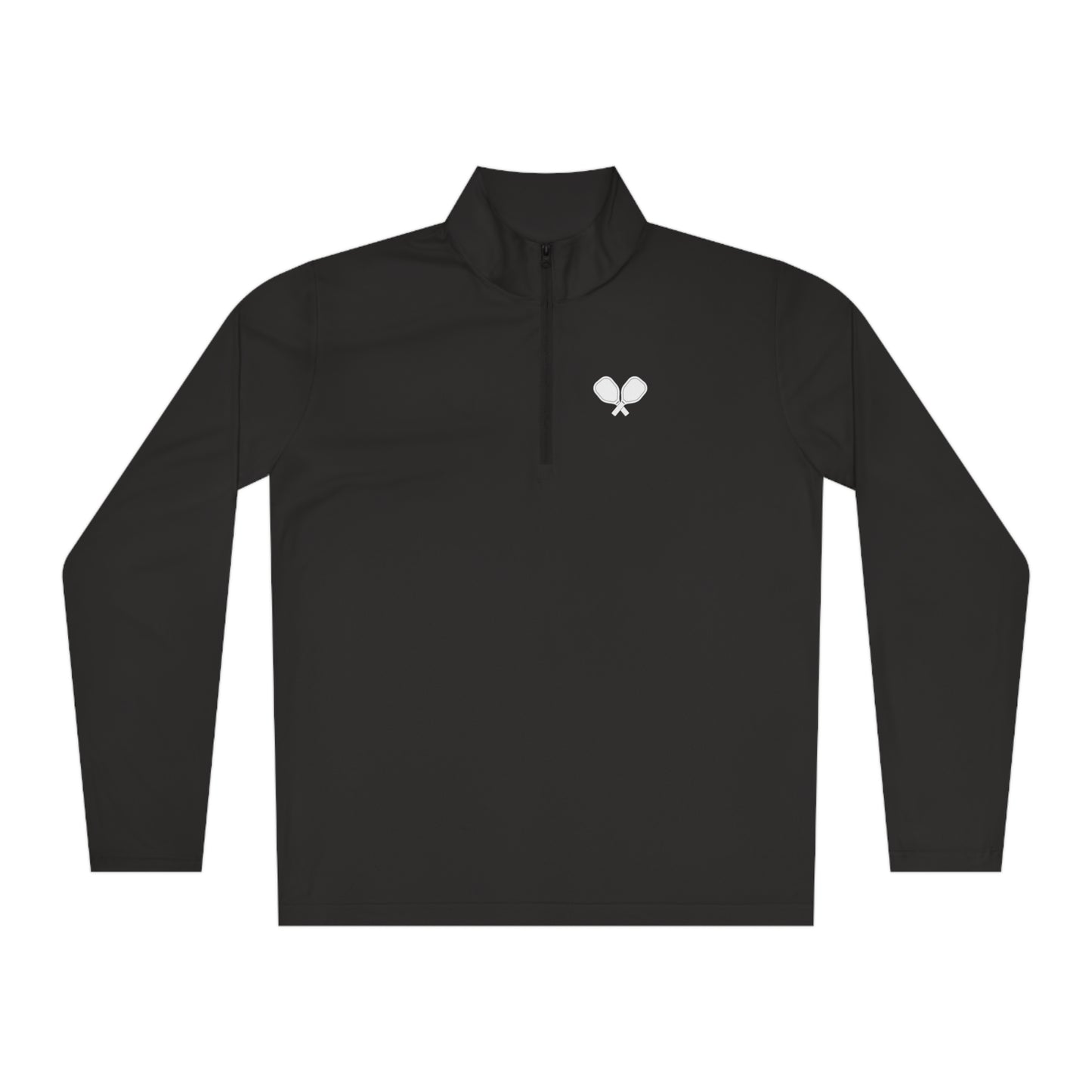 Crossed Paddles Unisex Quarter-Zip Performance Pullover