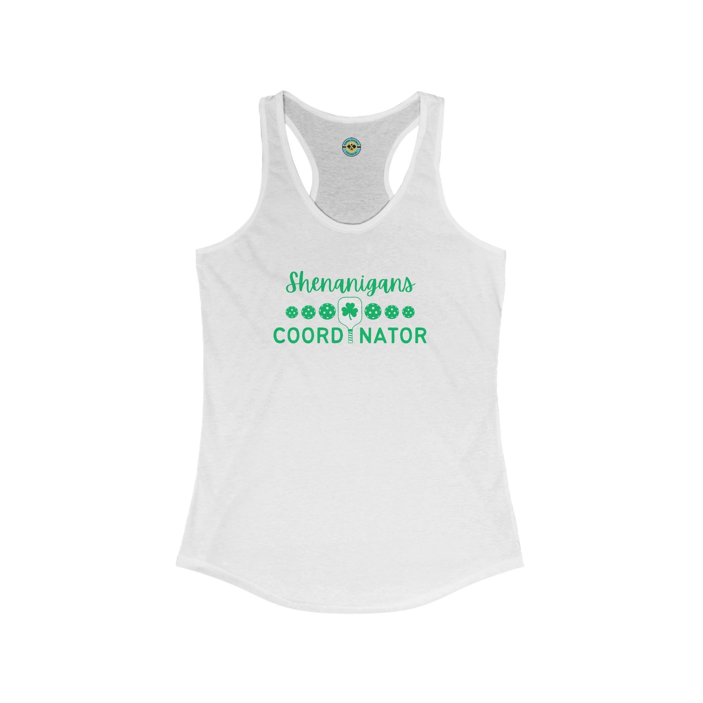 Shenanigans Coordinator Women's Racerback Tank