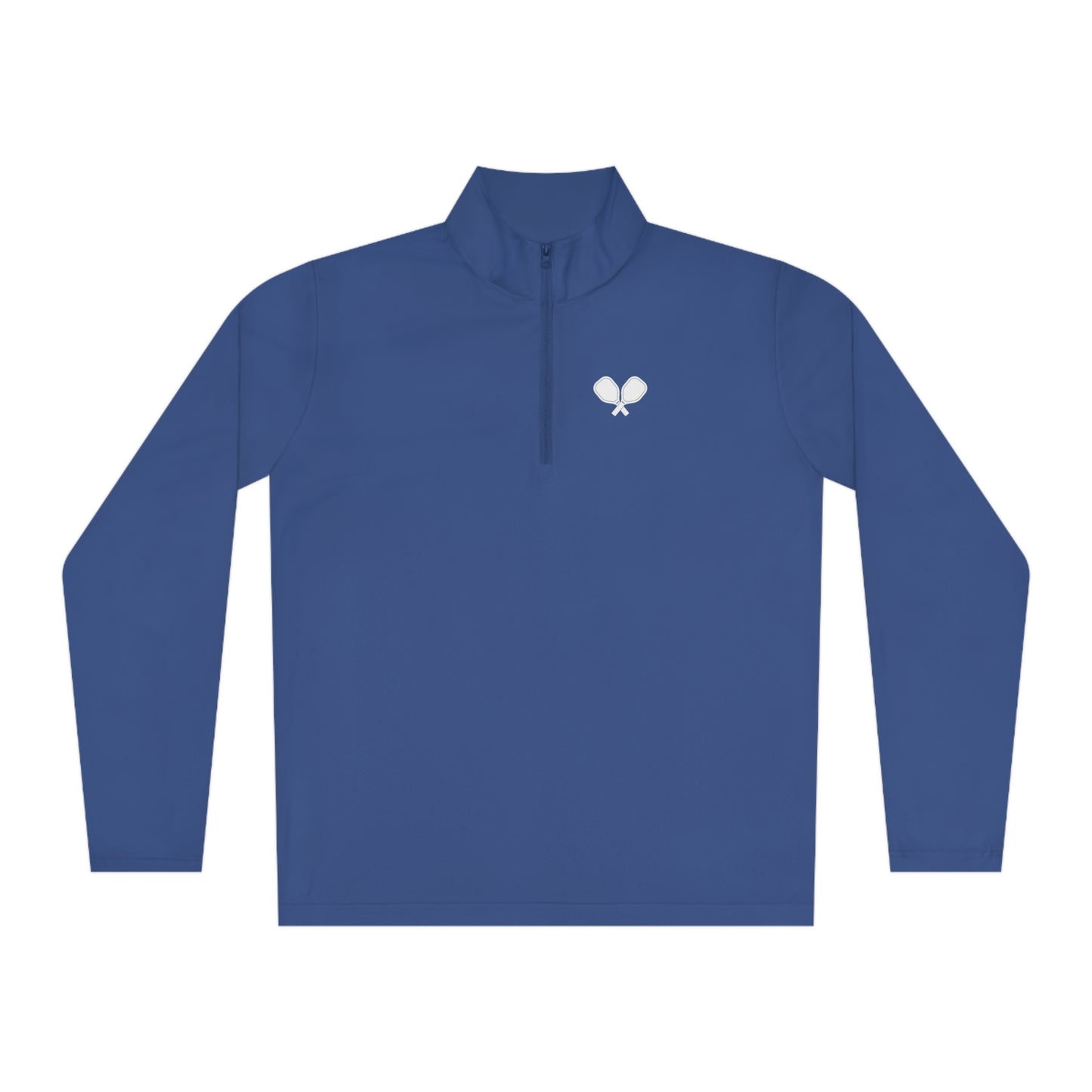 Crossed Paddles Unisex Quarter-Zip Performance Pullover