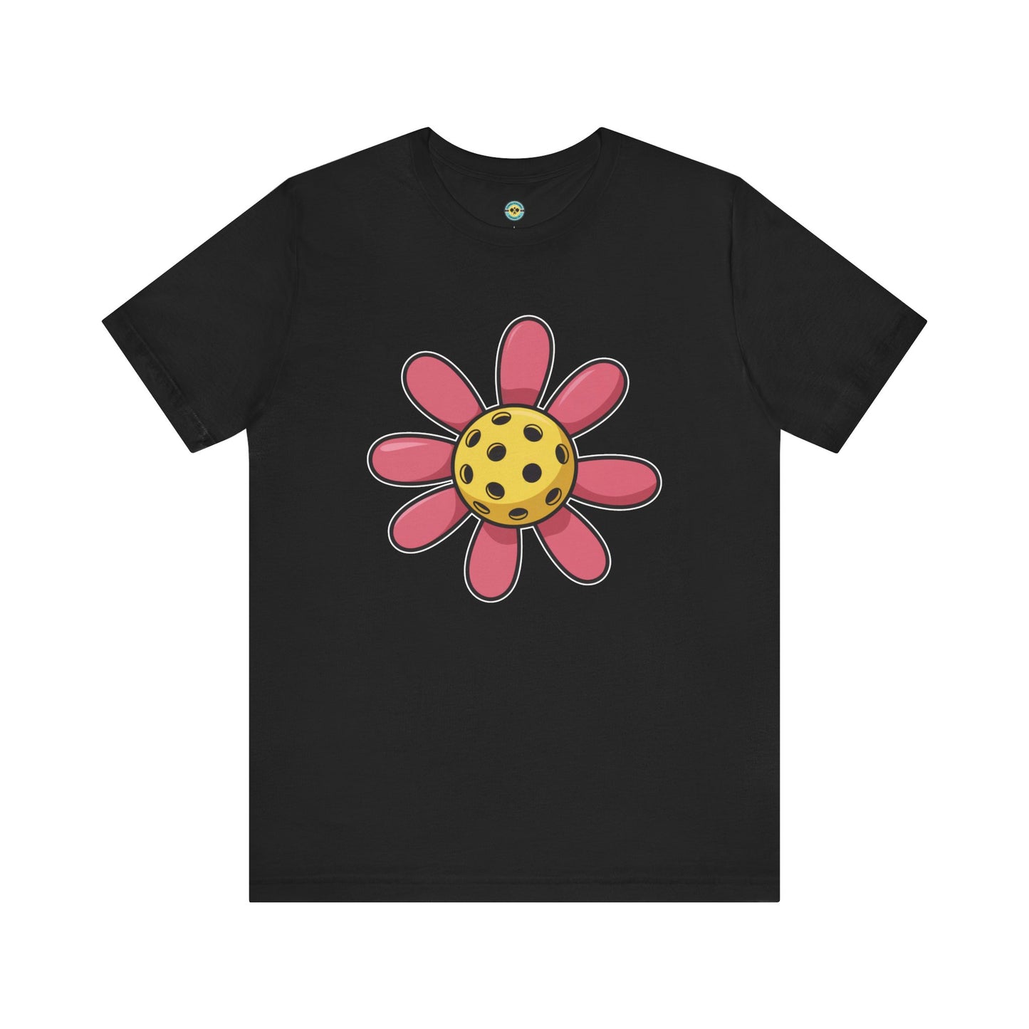 Pickleball Flower Unisex Tee