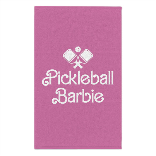 Pickleball Barbie Paddles Sport Towel - Pink