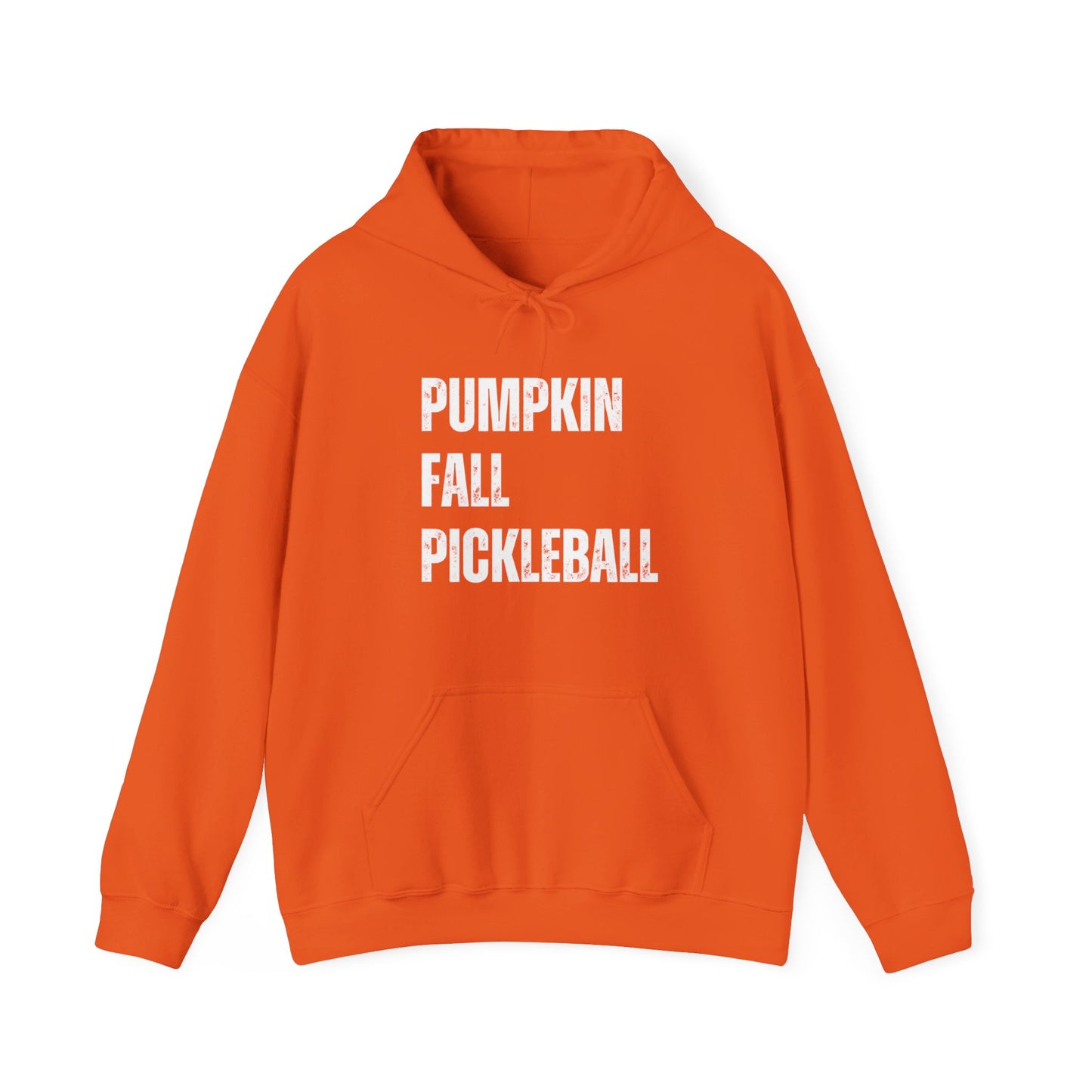 Pumpkin Fall Pickleball Unisex Hoodie