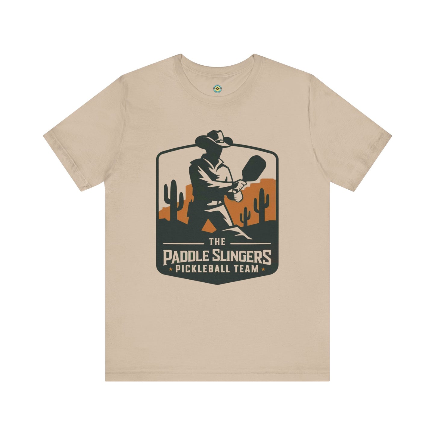 The Paddle Slingers Pickleball Team Unisex Tee