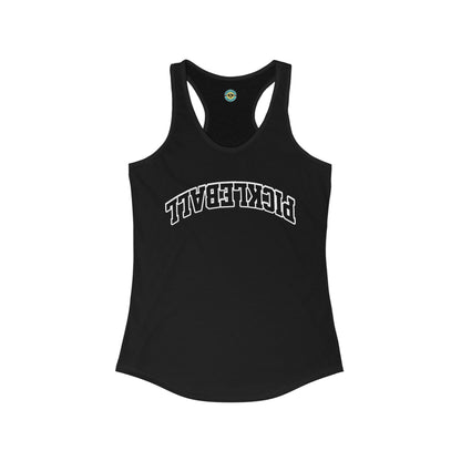 Upside Down Pickleball Women's Racerback Tank