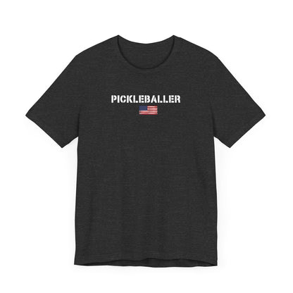 Pickleballer USA Unisex Tee (Express Delivery)