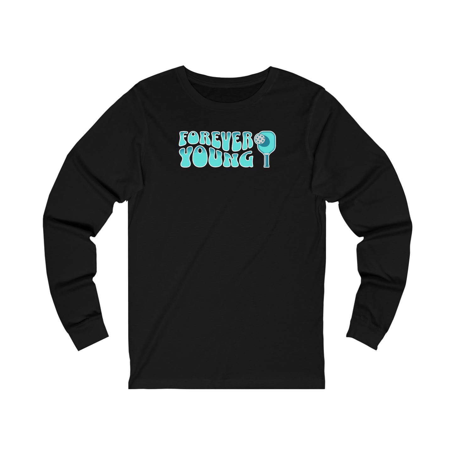 Forever Young Retro Unisex Long Sleeve Tee