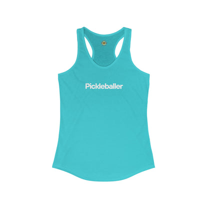 Pickleballer Women's Racerback Tank