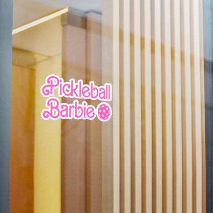 Pickleball Barbie Vinyl Decal