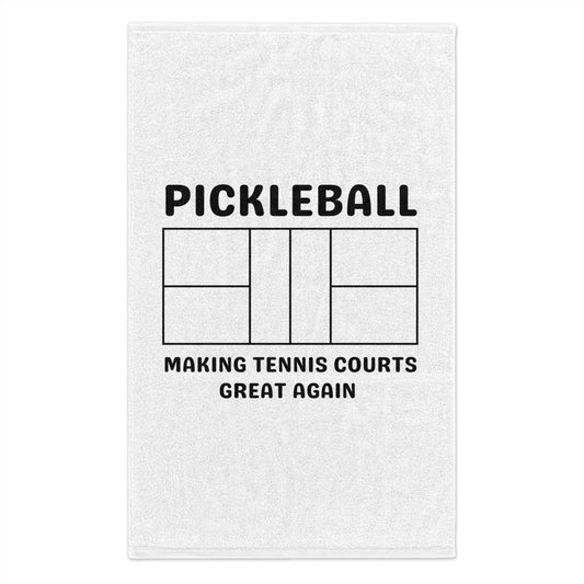 Pickleball Making Tennis Courts Great Again Sport Towel