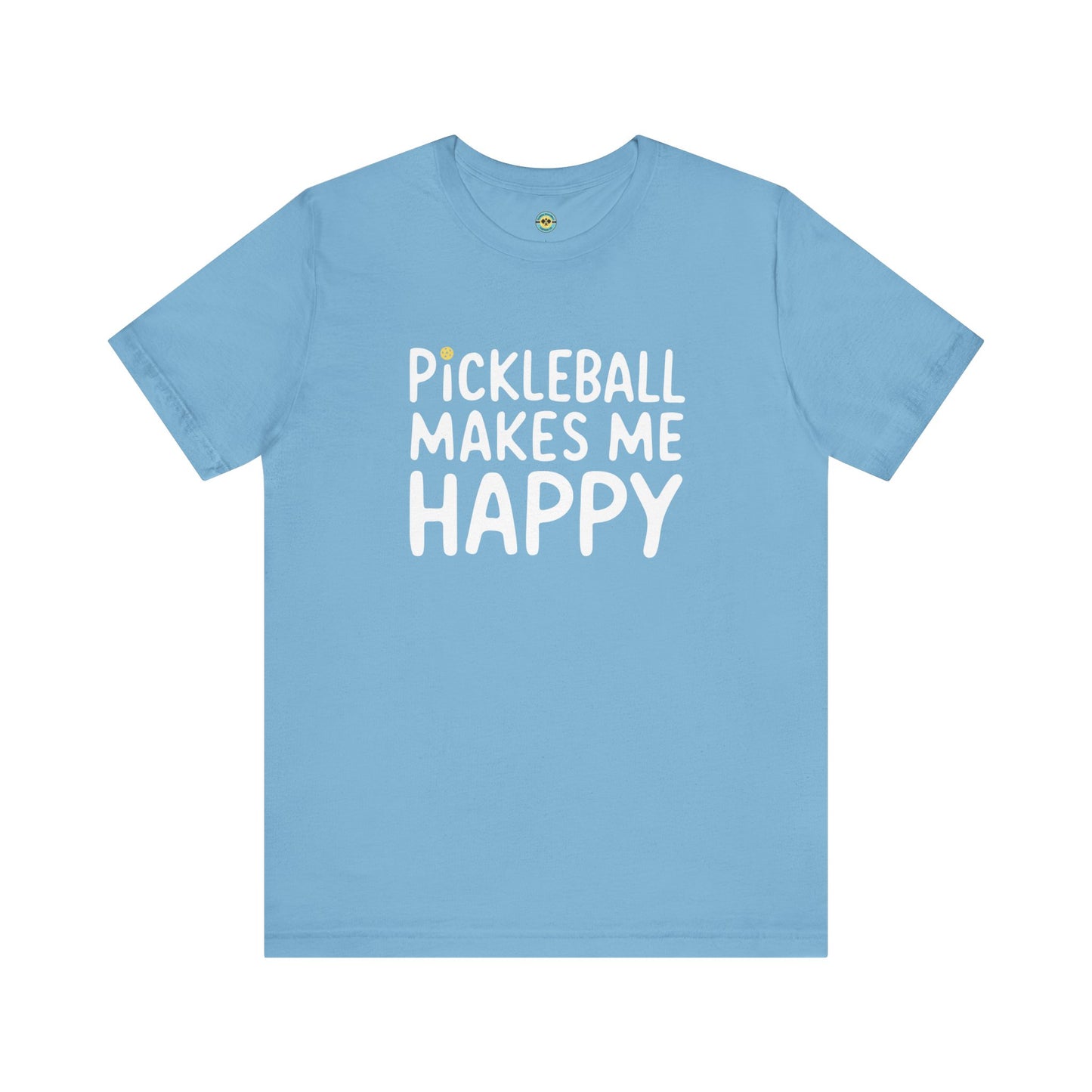 Pickleball Makes Me Happy Unisex Tee