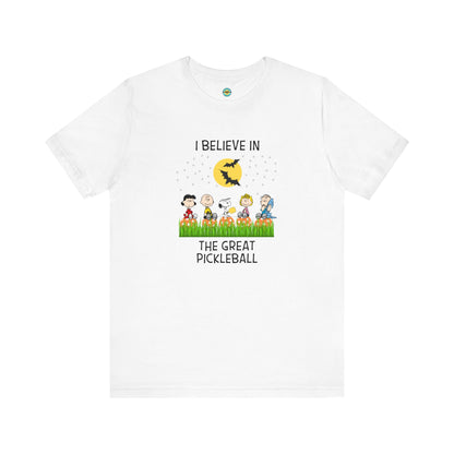 I Believe In The Great Pickleball Unisex Tee