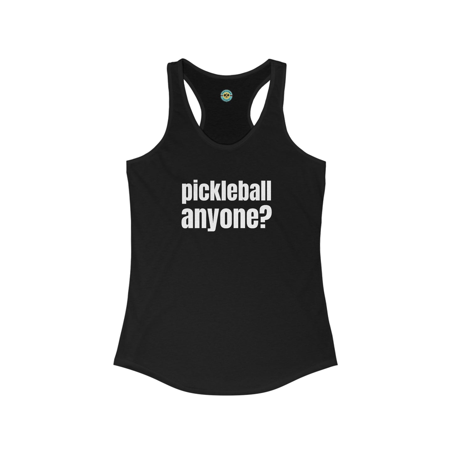 Pickleball Anyone? Women's Racerback Tank