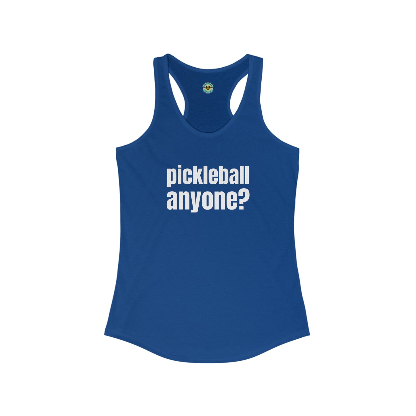 Pickleball Anyone? Women's Racerback Tank