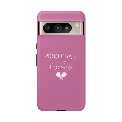 Pickleball Is My Therapy Pickleball Phone Case