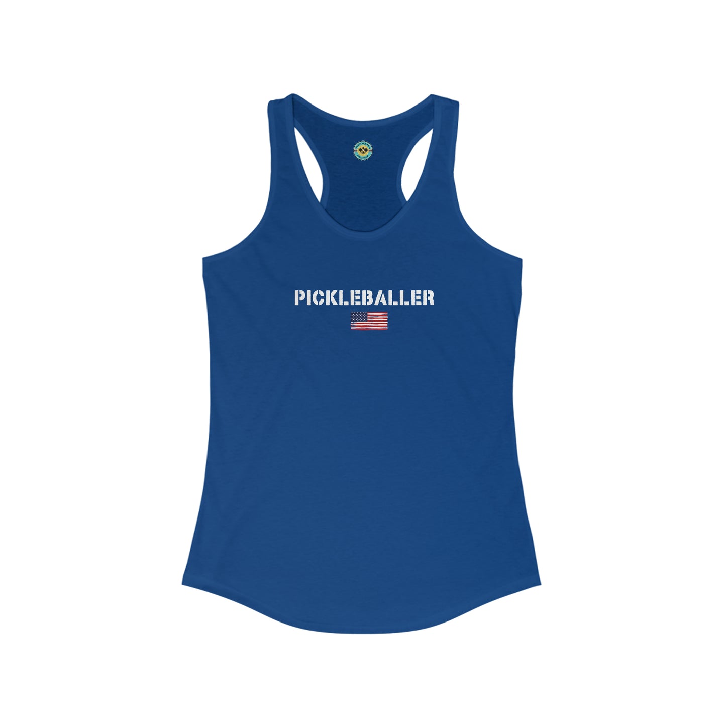 Pickleballer USA Racerback Tank