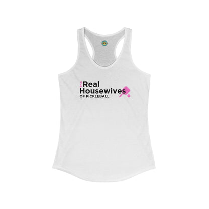 Housewives of Pickleball Women's Racerback Tank