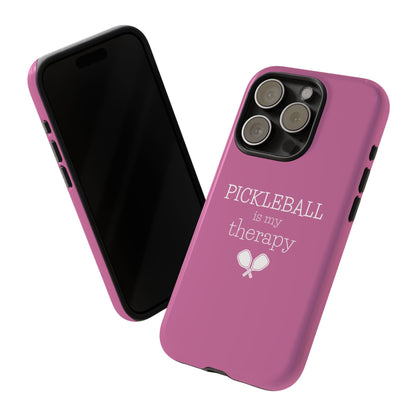 Pickleball Is My Therapy Pickleball Phone Case