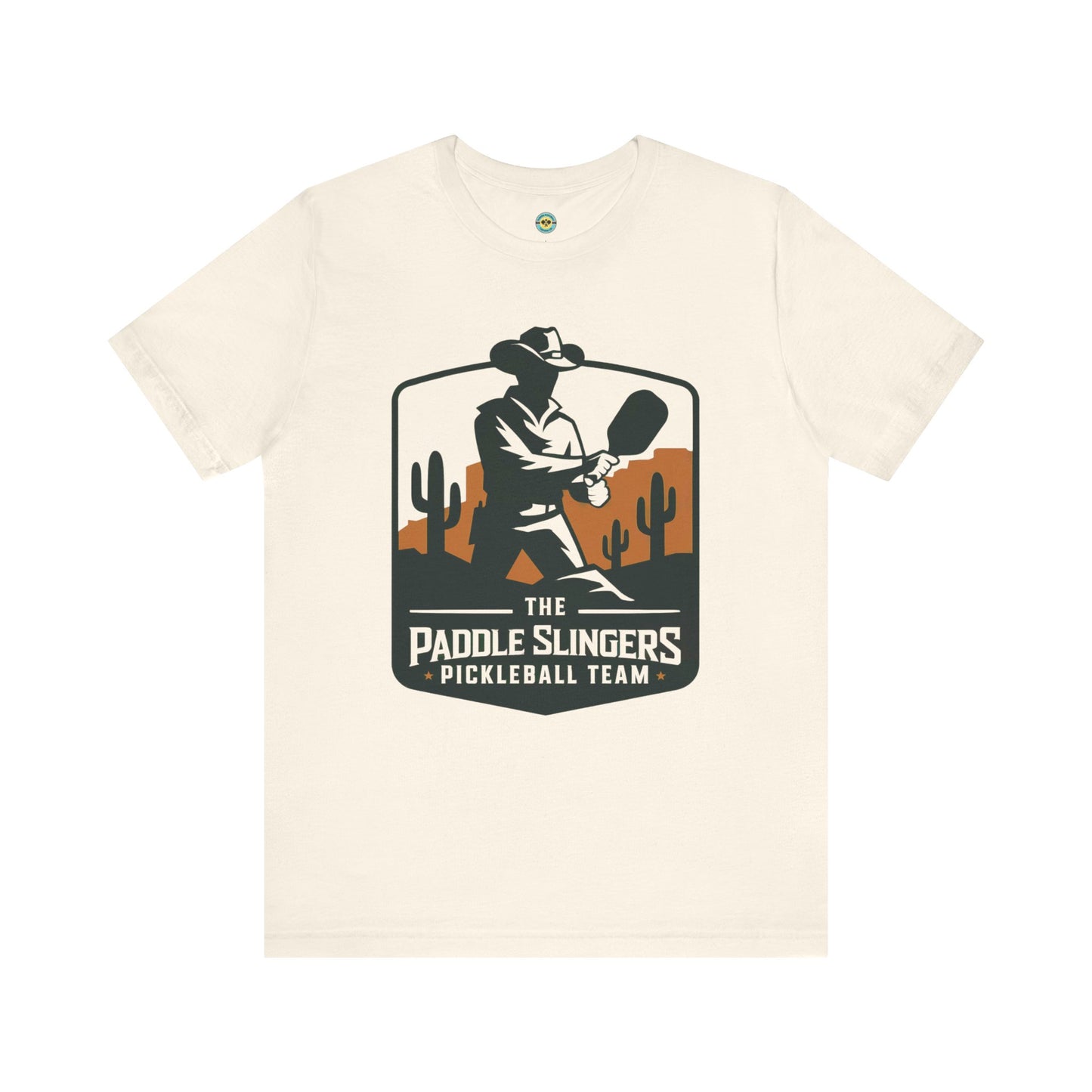 The Paddle Slingers Pickleball Team Unisex Tee